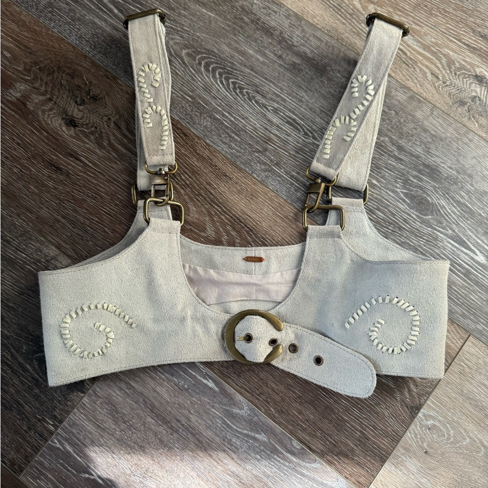 Free people grey harness